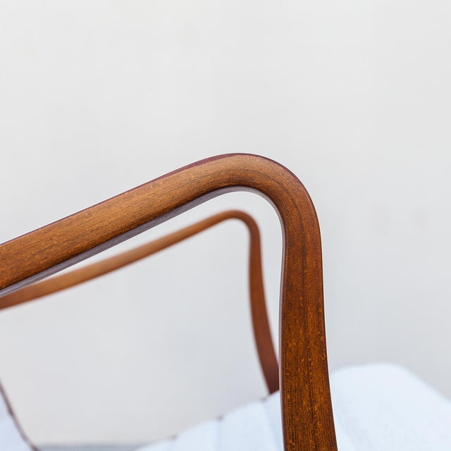 Tendo Mokko Restored 1960s Japanese Mid Century Modern "Heron" Lounge Chair by Tendo Mokko For Sale - Image 4 of 14