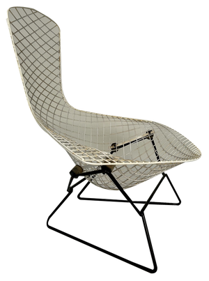 Early Edition Model Diamond 423 High Back Bird Chair by Harry Bertoia for Knoll International, USA, 1952