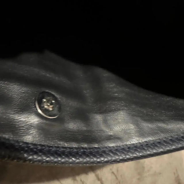 Elegant 1960s Vintage Sorelle Fontana Silk and Leather Evening Clutch For Sale - Image 9 of 12