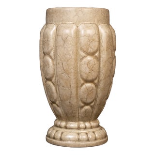 Large Vintage Baluster Vase, 1920 For Sale