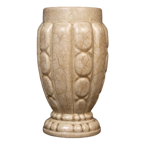 Large Vintage Baluster Vase, 1920 For Sale