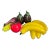 Set of 11 Blown Glass Fruits and Vegetables For Sale
