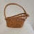 Vintage French Wicker Wine Bottle Holder For Sale - Image 4 of 11