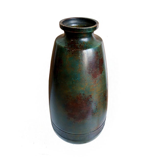 Cast Bronze Vase, Japan, Early 20th Century For Sale In New York - Image 6 of 15