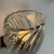 Metal Mezzo Diamante Murano Glass Sconces attributed to Carlo Scarpa for Venini, 1940s, Set of 2 For Sale - Image 7 of 18