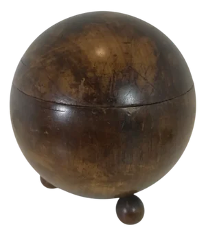 Small Art Deco Spherical Box, 1940s