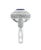 Ceylon Blue Sapphire and Diamond 18 Karat White Gold Cocktail Love Ring For Sale In New York - Image 6 of 8