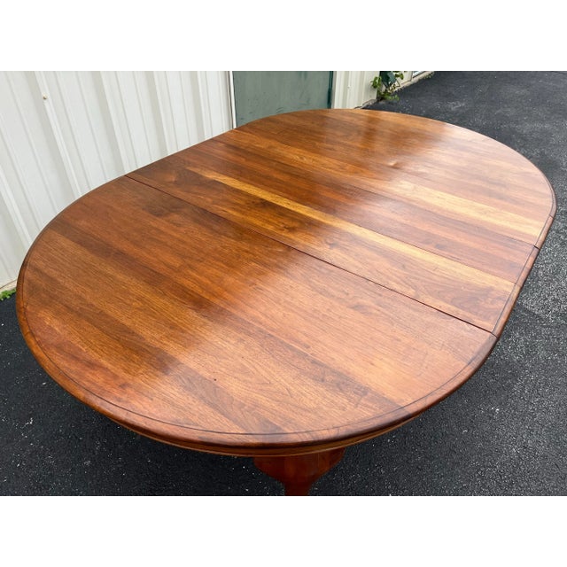 Early 20th Century American Oak Extension Dining Table For Sale - Image 4 of 12