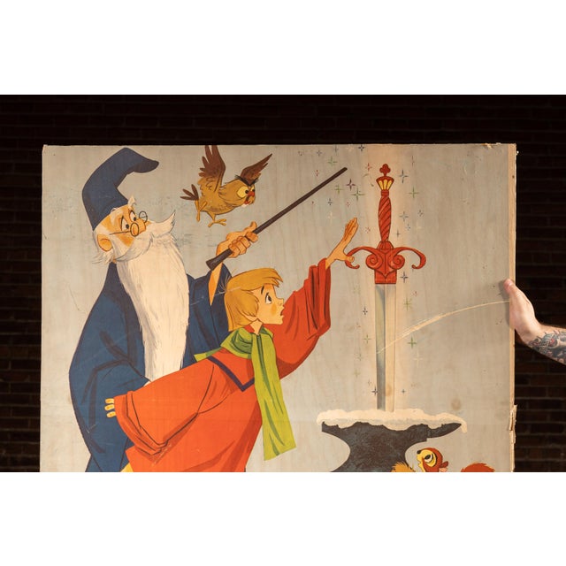 1973 Sword in the Stone, Tom Sawyer Original Posterboard For Sale - Image 4 of 9