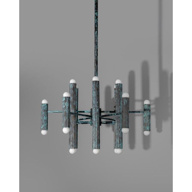 Glass Vesta Round 24 Pendant Light by Schwung For Sale - Image 7 of 18