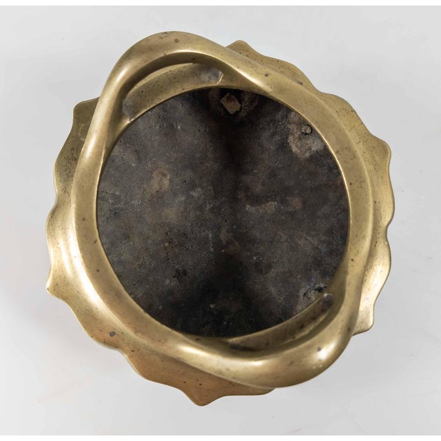 18th or 19th Century Chinese Bronze Tripod Lobed Censer Probably Daoguang Period For Sale - Image 10 of 18