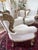 Late 20th Century Pair of Ornate Rococo Revival Gilt Carved Armchairs Down Filled For Sale - Image 11 of 12
