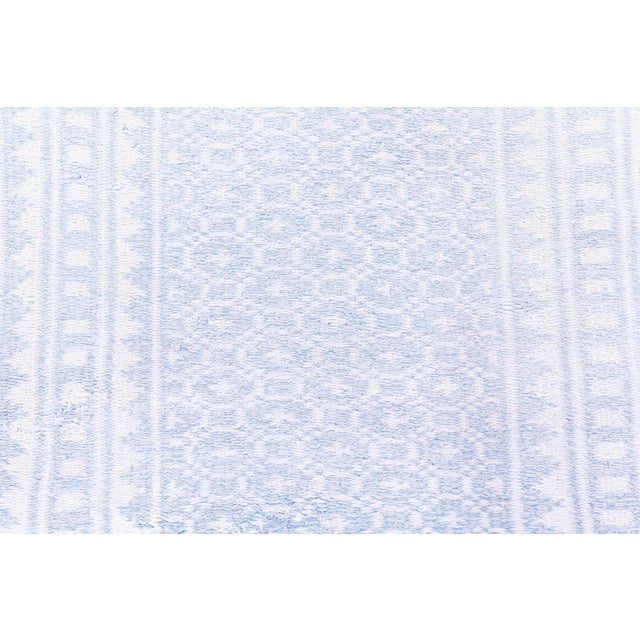 Textile 1930s Vintage Cotton Agra Rug For Sale - Image 7 of 7