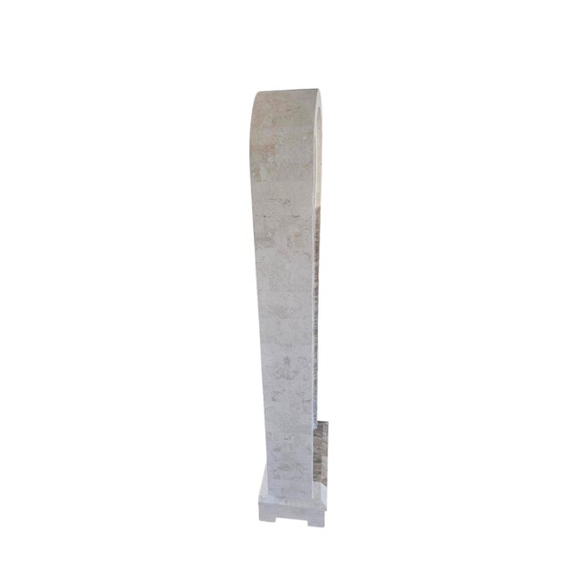 Postmodern Tessellated Grandfather Clock Attributed to Maitland Smith For Sale - Image 3 of 12