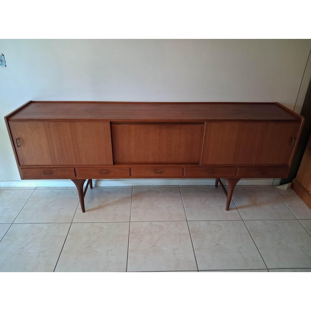 Mid 20th Century Mid Century Scandinavian Svante Skogh Teak Credenza / Sideboard. For Sale - Image 5 of 13