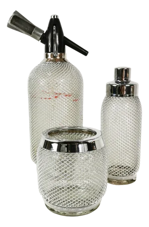 Merkuria Bartender Set, Czechoslovakia, 1970s, Set of 3