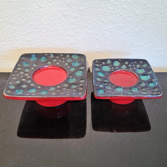 Mid-Century Modern Rare Dümler & Breiden 'Studio' Series Candle Holders Nrs. 31 & 32 For Sale - Image 3 of 11