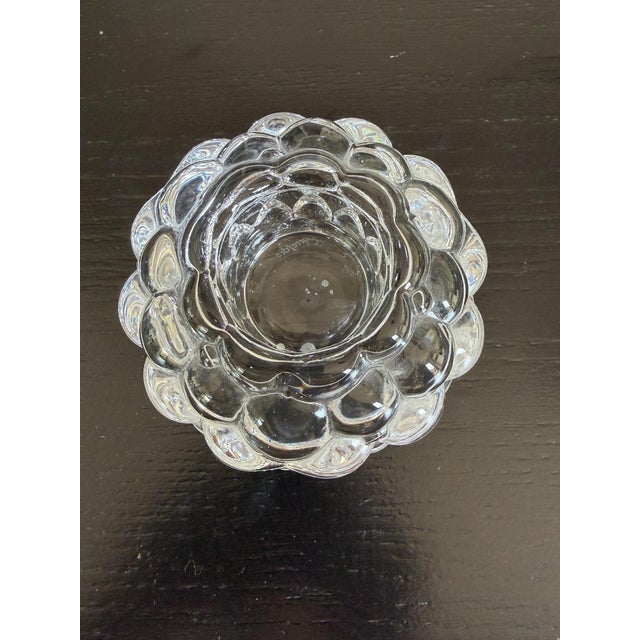1970s Vintage Crystal Candleholder by Orrefors, 1970s For Sale - Image 5 of 8