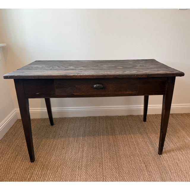 19th Century Chestnut Single Drawer Table From the South of France For Sale In Mobile - Image 6 of 15