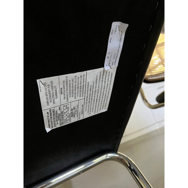 Marcel Breuer Cesca Chair by Knoll For Sale - Image 4 of 4