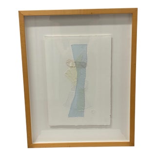 Dianna Cohen Plastic Bag Collage Framed For Sale
