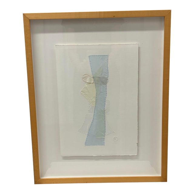 Dianna Cohen Plastic Bag Collage Framed For Sale