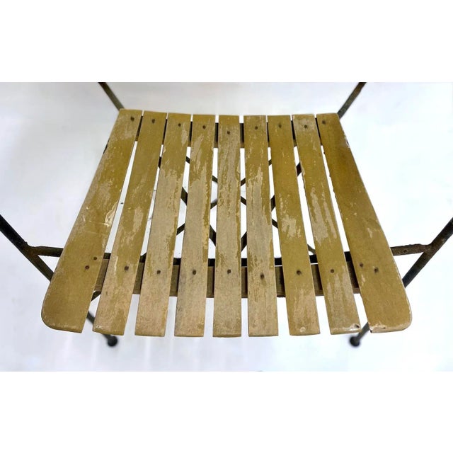 Brown Pair of Mid-Century Modern Arthur Umanoff Iron/Hemp Chairs For Sale - Image 8 of 12