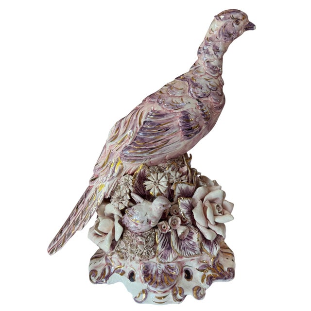 Freeman Leidy Pair of Pheasant Figurines For Sale - Image 10 of 17