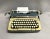 Smith-Corona Classic 12 Portable Typewriter - Teal Blue For Sale - Image 9 of 13