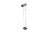 Trombone Floor Lamp by Jo Hammerborg for Fog & Mørup, 1960s For Sale