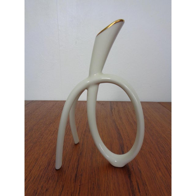 Filigree Porcelain Vase from Lindner, Germany, 1960s For Sale - Image 3 of 18