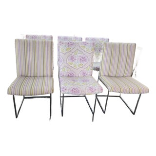 Milo Baughman Model 1187-110 Dining Chairs-Set of 6 For Sale