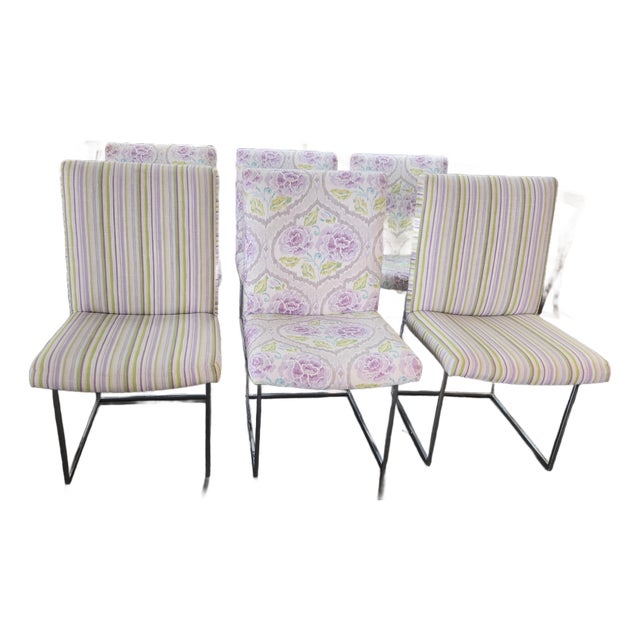 Milo Baughman Model 1187-110 Dining Chairs-Set of 6 For Sale
