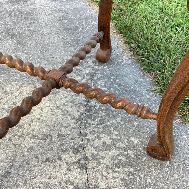 Antique Envelope Card Game Table For Sale - Image 4 of 12