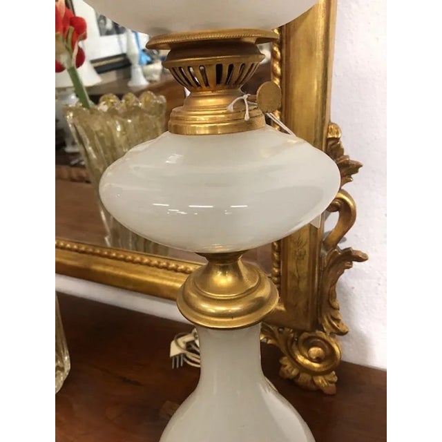 Gold Vintage Table Lamp, 1950s For Sale - Image 8 of 10