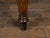 English English 19th Century Mahogany Table with Green Leather Oval Top and Turned Legs For Sale - Image 3 of 12