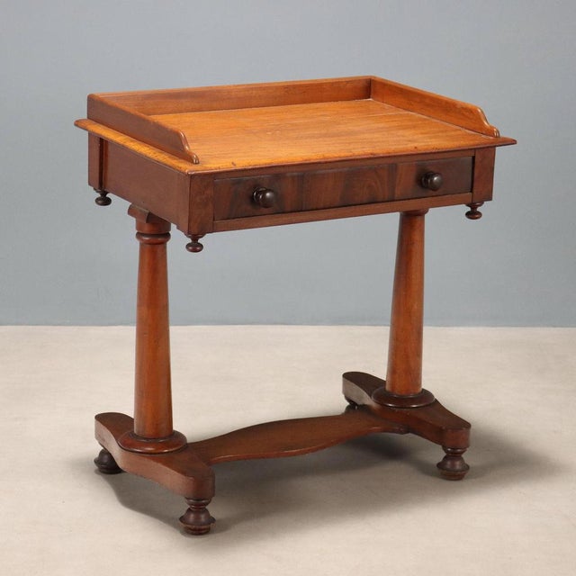 Small Mahogany Writing Desk For Sale - Image 9 of 9