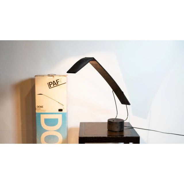 PAF Studios 1980s Mario Barbaglia & Marco Colombo for Paf Studio Dove Lamp For Sale - Image 4 of 12