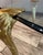 Brass Solid Fern Sculptural Frond Glass Top Coffee Table Attributed to p.e. Guerin Mid 20th Century Hollywood Regency For Sale In Dallas - Image 6 of 12