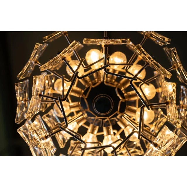 Mid-Century Crystal Chandelier by Kinkeldey, Germany, 1960s For Sale - Image 12 of 13