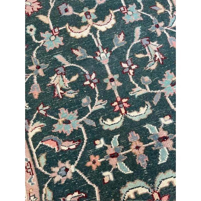 Indo Kashan , 2'7" X 18'5" For Sale - Image 4 of 5