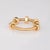 Early 21st Century Cartier Ecrou Ring Sz 56 7 1/2 18k Yellow Gold Estate Jewelry Screw Bolt Band For Sale - Image 5 of 6