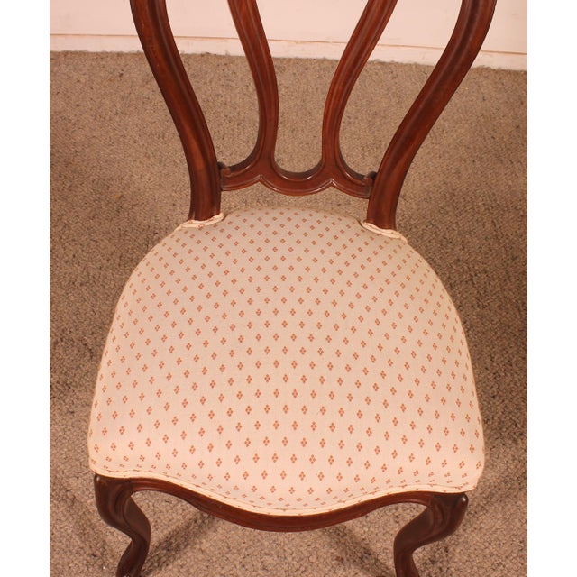 Wood Napoleon III Chairs, Set of 6 For Sale - Image 7 of 13