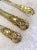 Louis XIV Style Napoleon III Gilded Cutlery Set in Vermeil, 1920s, Set of 3 For Sale - Image 4 of 9