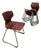 Vintage Pagholz Stacking Chairs from Flötotto, 1960s, Set of 6 For Sale