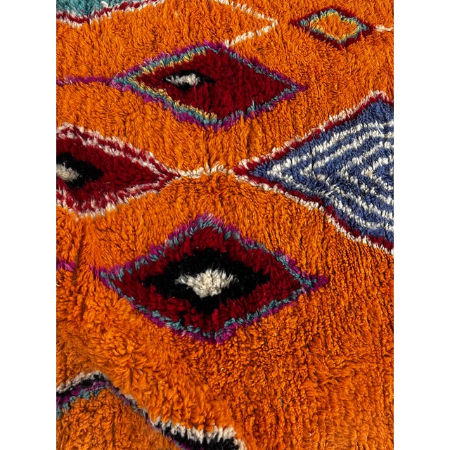 Large Moroccan Modern Berber Rug, 1990 For Sale - Image 6 of 11