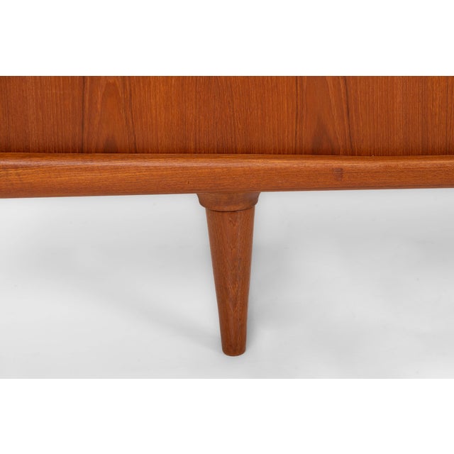 Vintage Danish Teak Highboard by H.P. Hansen, 1960s For Sale - Image 6 of 17