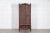 19th Century French Faux Bamboo Walnut Mirror, 1870s For Sale - Image 12 of 13