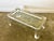 Acrylic Glass Coffee Table with Brass Details and Glass Plate, France, 1980s For Sale - Image 8 of 15