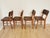 1970s Mid-Century Dining Chairs with Leather Seats from Stol Kamnik, 1970s, Set of 4 For Sale - Image 5 of 18